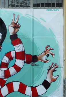Street Art in Borgata Tesso a Torino